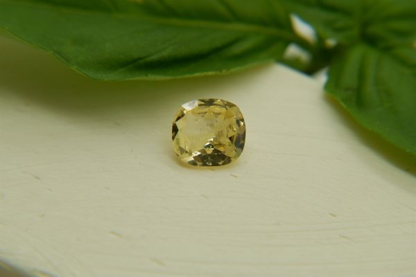 Lemon Yellow Sapphire - Rectangular - 1.10 ct